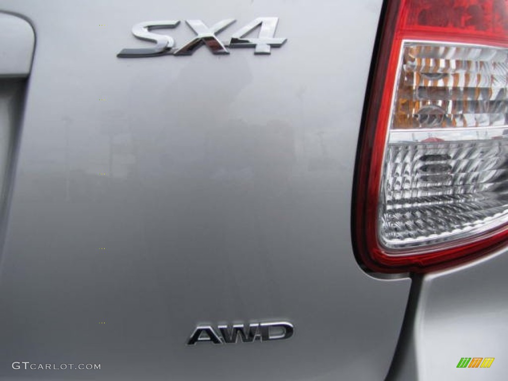 2012 SX4 Crossover AWD - Quicksilver Metallic / Black photo #36
