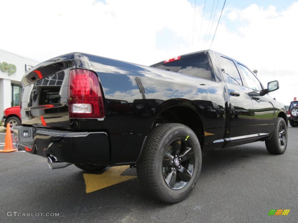 Black 2013 Ram 1500 Black Express Quad Cab Exterior Photo #83404966