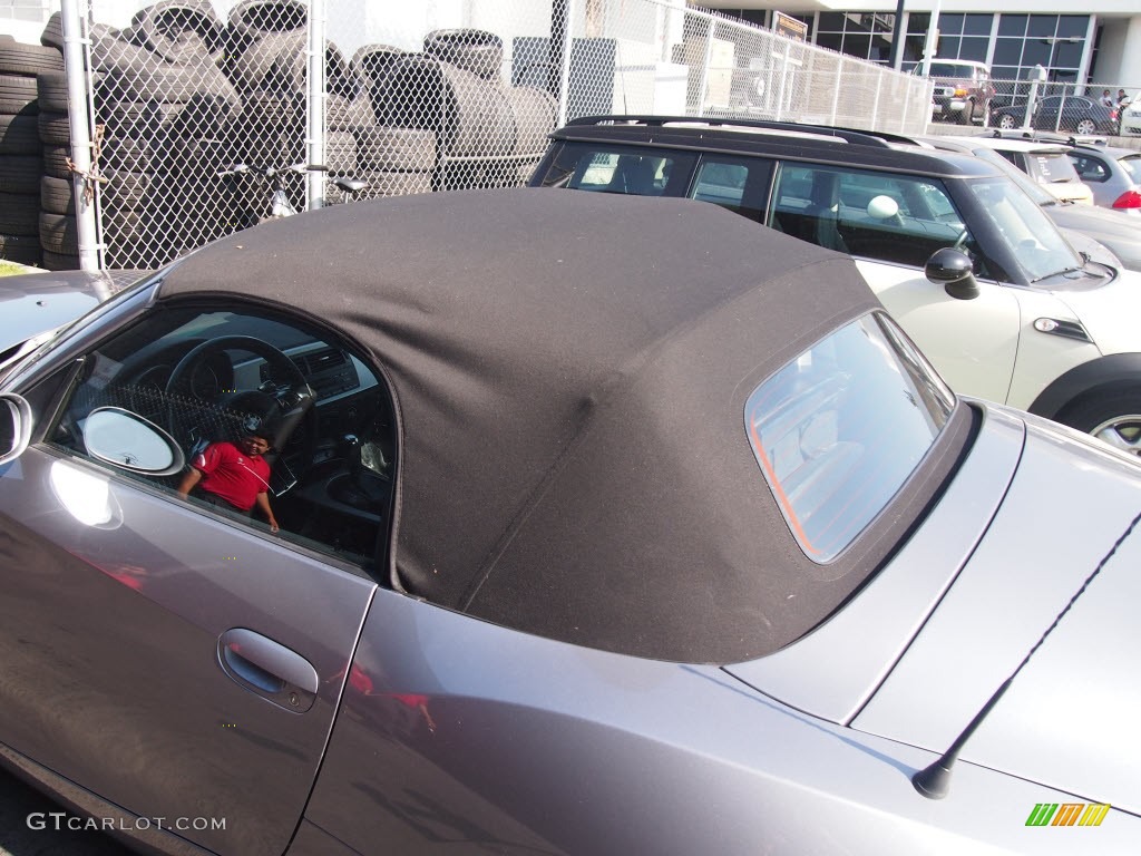 2007 Z4 3.0i Roadster - Silver Grey Metallic / Black photo #12