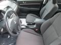 2012 Mitsubishi Galant Black Interior Front Seat Photo