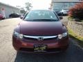 2007 Tango Red Pearl Honda Civic EX Sedan  photo #2