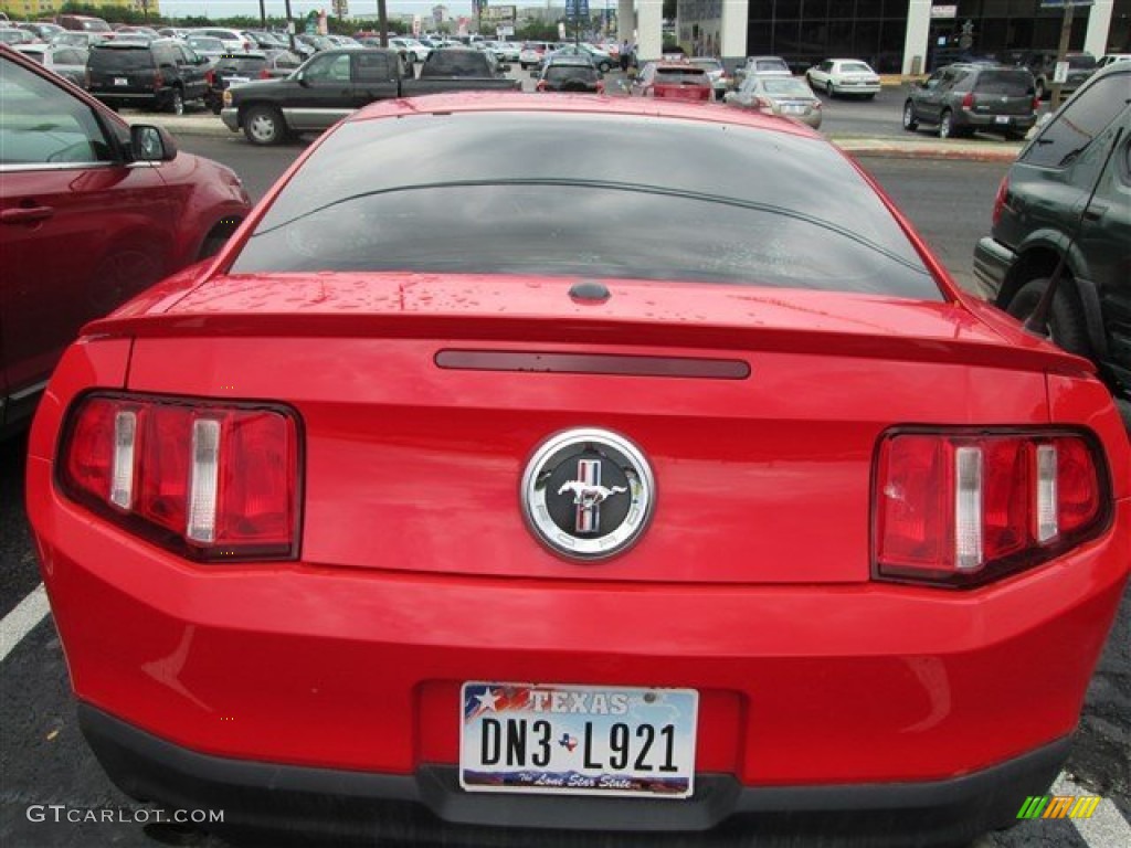 2011 Mustang V6 Premium Coupe - Race Red / Charcoal Black photo #4