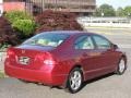 2007 Tango Red Pearl Honda Civic EX Sedan  photo #4