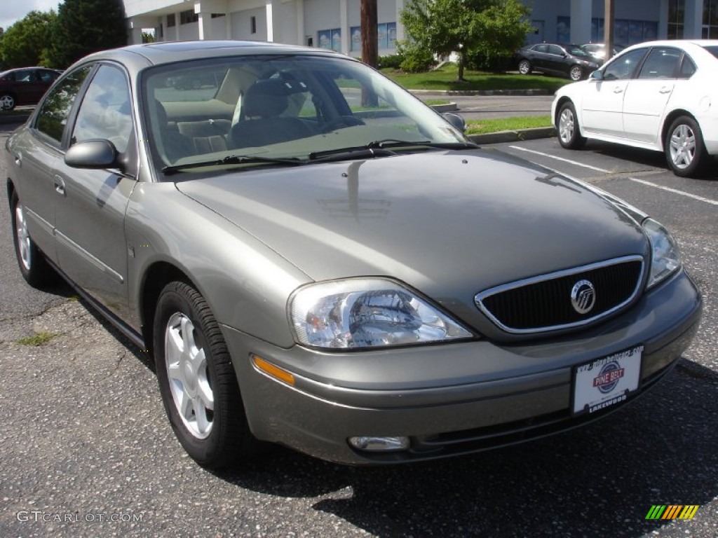 2003 Sable LS Premium Sedan - Spruce Green Metallic / Medium Parchment photo #3