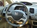 2007 Tango Red Pearl Honda Civic EX Sedan  photo #13