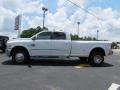 Bright White - 3500 Laramie Longhorn Crew Cab 4x4 Dually Photo No. 4