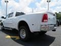 Bright White - 3500 Laramie Longhorn Crew Cab 4x4 Dually Photo No. 5