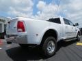 Bright White - 3500 Laramie Longhorn Crew Cab 4x4 Dually Photo No. 7