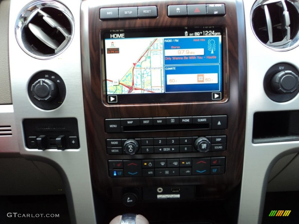 2010 F150 Platinum SuperCrew 4x4 - Sterling Grey Metallic / Medium Stone Leather/Sienna Brown photo #27