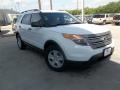 2014 Oxford White Ford Explorer FWD  photo #5