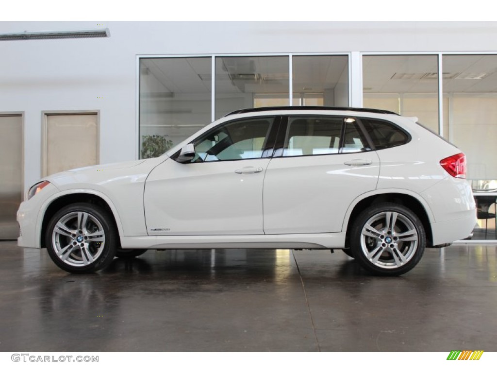 Alpine White 2014 BMW X1 sDrive28i Exterior Photo #83408017
