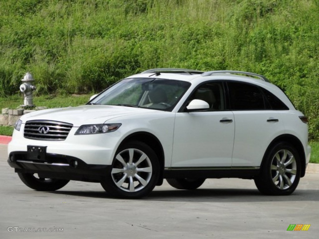 Ivory Pearl 2007 Infiniti FX 35 AWD Exterior Photo #83408104