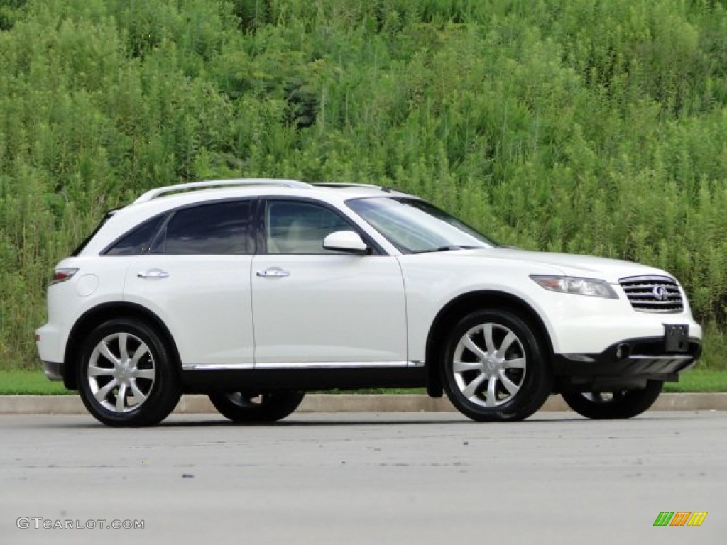 Ivory Pearl 2007 Infiniti FX 35 AWD Exterior Photo #83408178