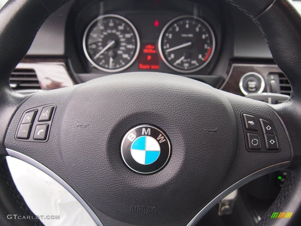 2011 3 Series 328i Coupe - Black Sapphire Metallic / Black photo #16