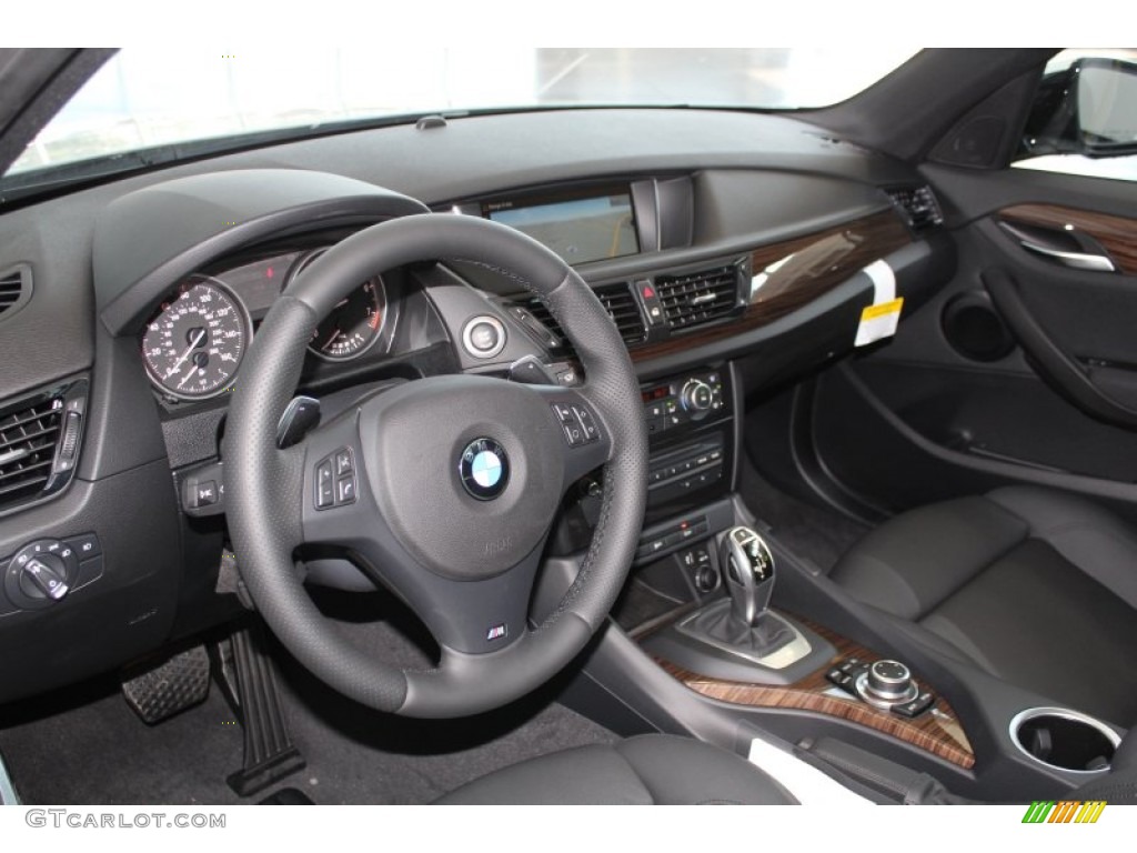2014 BMW X1 sDrive28i Black Dashboard Photo #83408205