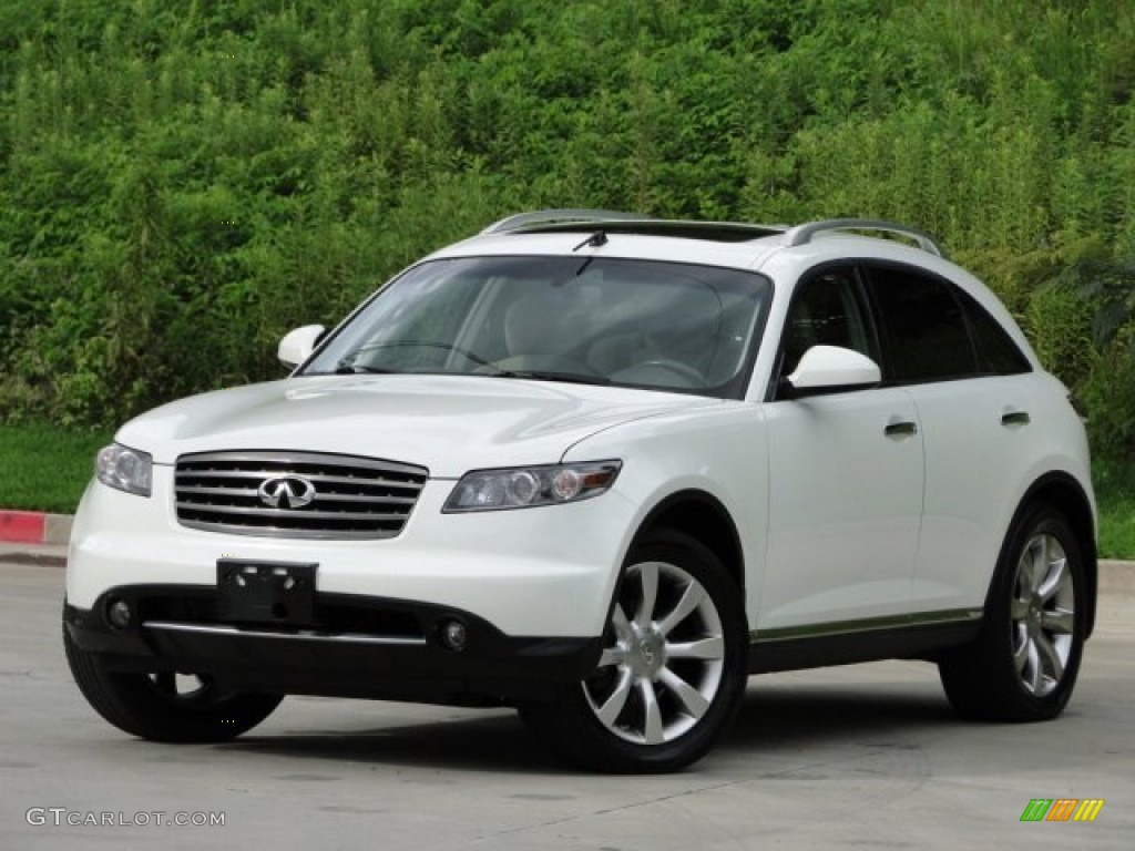 Ivory Pearl 2007 Infiniti FX 35 AWD Exterior Photo #83408209