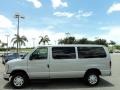 2013 Ingot Silver Metallic Ford E Series Van E350 XLT Passenger  photo #12