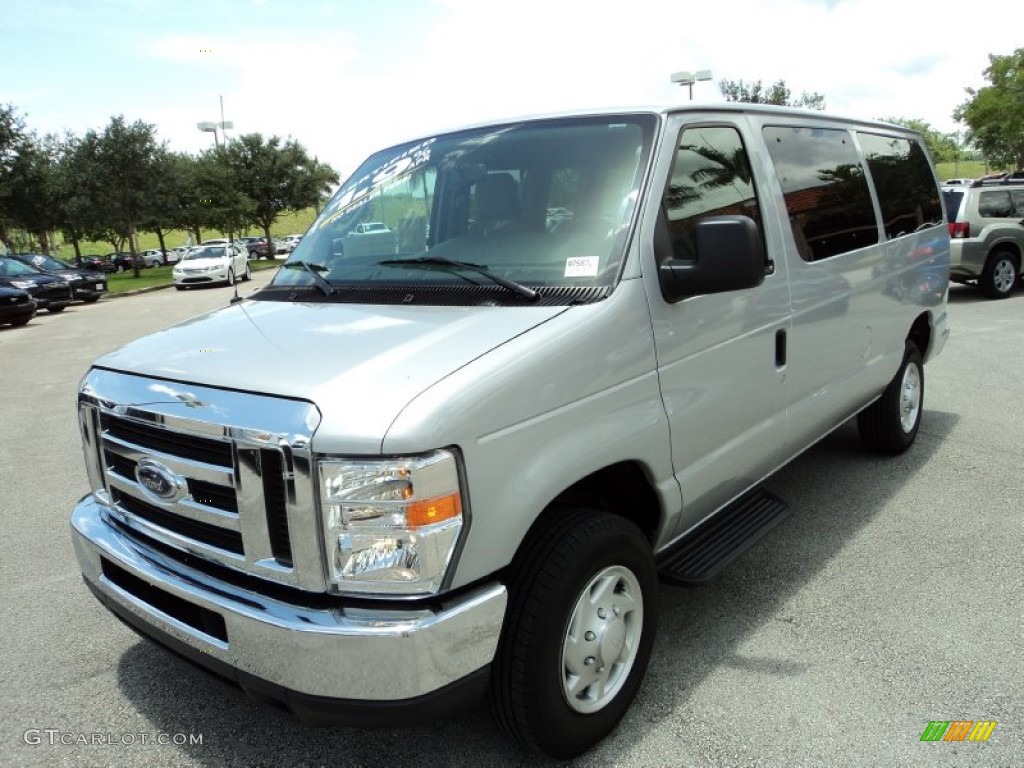 Ingot Silver Metallic 2013 Ford E Series Van E350 XLT Passenger Exterior Photo #83408704