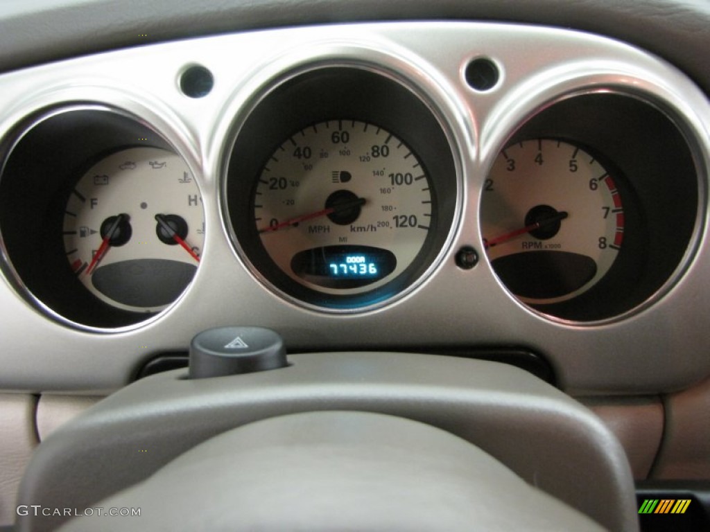 2002 PT Cruiser Touring - Taupe Frost Metallic / Gray photo #18