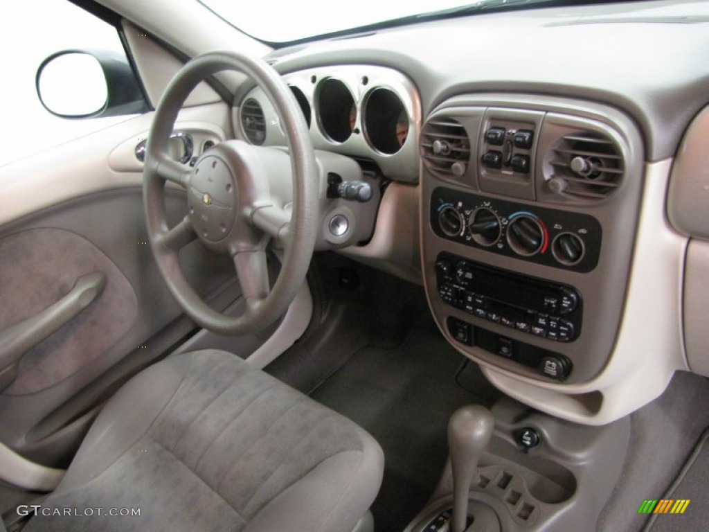 2002 Chrysler PT Cruiser Touring Gray Dashboard Photo #83408902
