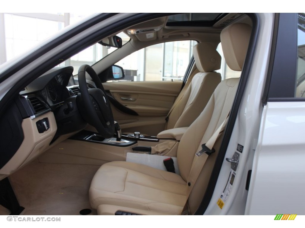 2013 BMW 3 Series 320i Sedan Front Seat Photos