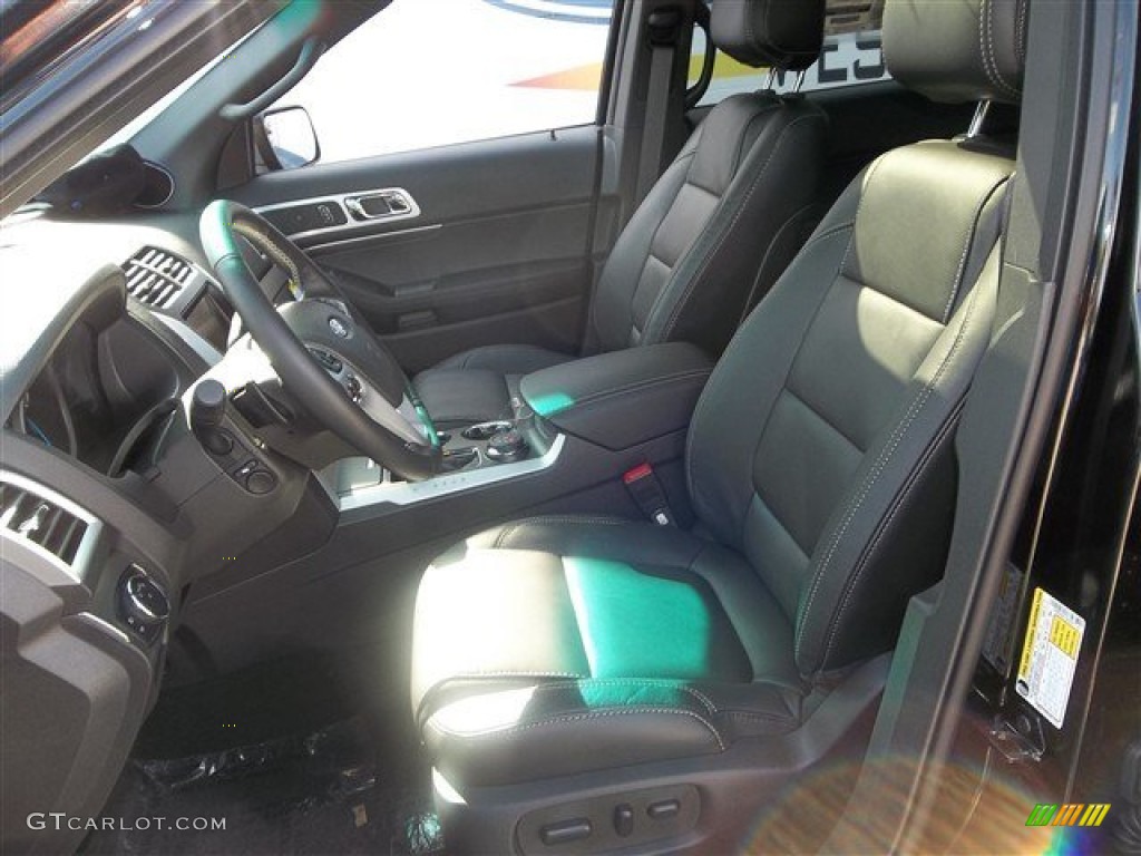 Sport Charcoal Black Interior 2014 Ford Explorer Sport 4WD Photo #83409380