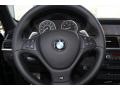 2013 BMW X5 Black Interior Steering Wheel Photo