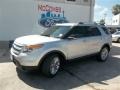 2014 Ingot Silver Ford Explorer XLT  photo #1