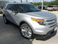 2014 Ingot Silver Ford Explorer XLT  photo #5