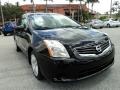 2010 Super Black Nissan Sentra 2.0 S  photo #2