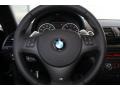 2013 BMW 1 Series Coral Red Interior Steering Wheel Photo