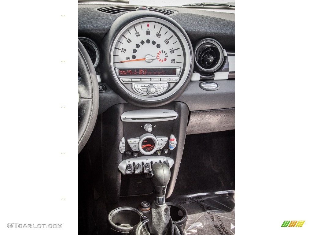 2009 Cooper Hardtop - Oxygen Blue / Black/Grey photo #5