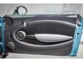 2009 Mini Cooper Black/Grey Interior Door Panel Photo