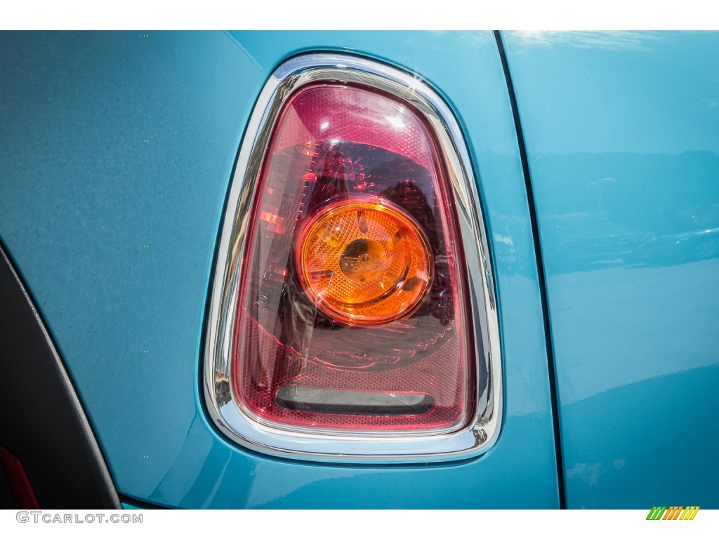 2009 Cooper Hardtop - Oxygen Blue / Black/Grey photo #29