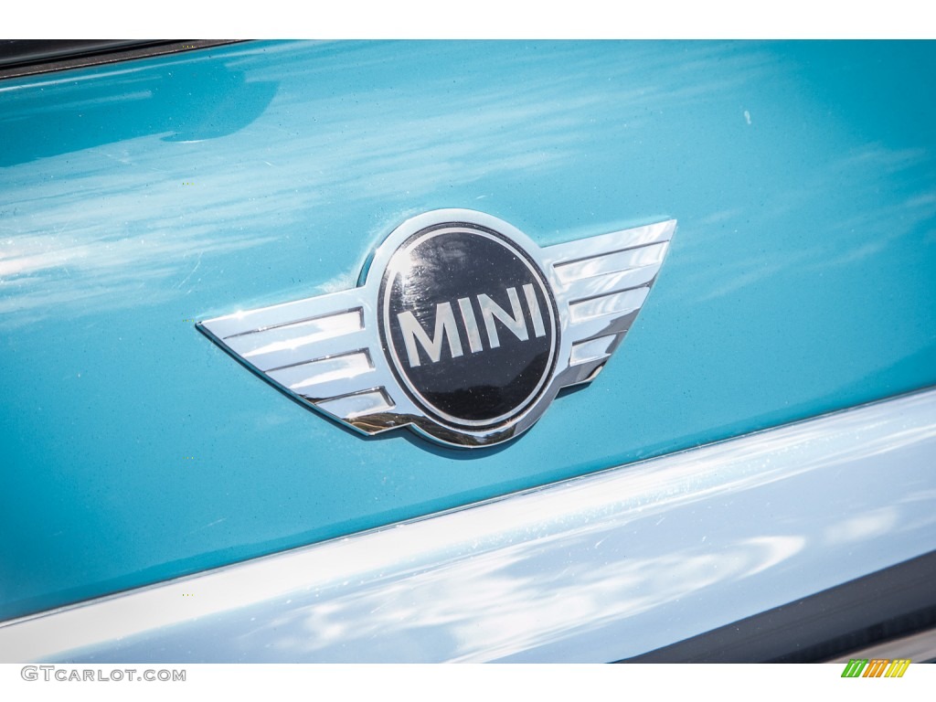 2009 Cooper Hardtop - Oxygen Blue / Black/Grey photo #30