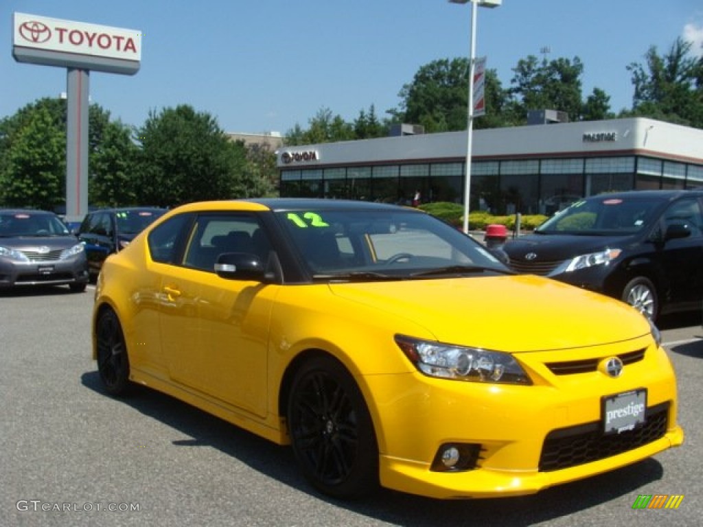 High Voltage Yellow Scion tC