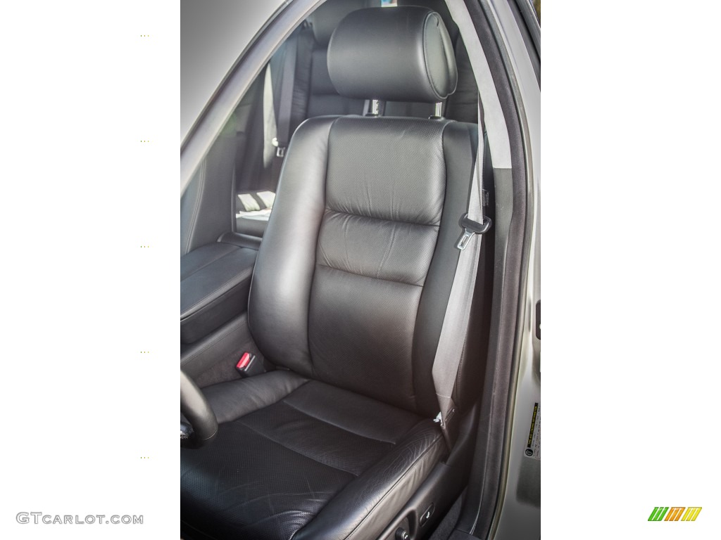Ebony Interior 2005 Acura RL 3.5 AWD Sedan Photo #83413189