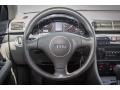 2005 Audi A4 Grey Interior Steering Wheel Photo