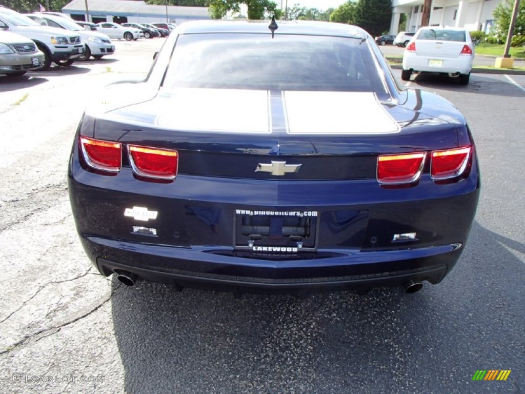 2011 Camaro LT Coupe - Imperial Blue Metallic / Black photo #5