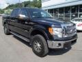 Tuxedo Black Metallic - F150 Lariat SuperCrew 4x4 Photo No. 2