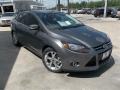 2013 Sterling Gray Ford Focus Titanium Sedan  photo #5