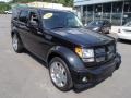 2011 Brilliant Black Crystal Pearl Dodge Nitro Heat 4x4  photo #2