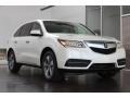 White Diamond Pearl 2014 Acura MDX Standard MDX Model Exterior