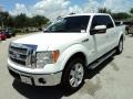 2011 Oxford White Ford F150 Lariat SuperCrew  photo #14