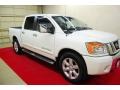 Blizzard White 2012 Nissan Titan SL Crew Cab