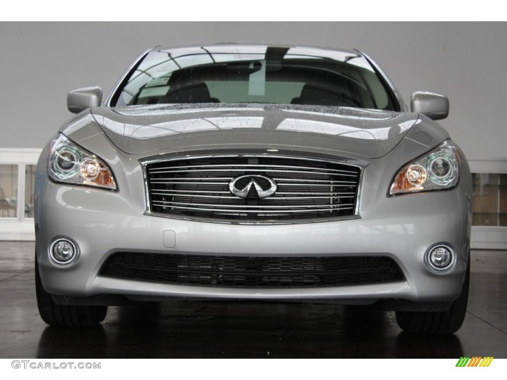 Liquid Platinum 2013 Infiniti M 37 Sedan Exterior Photo #83418523