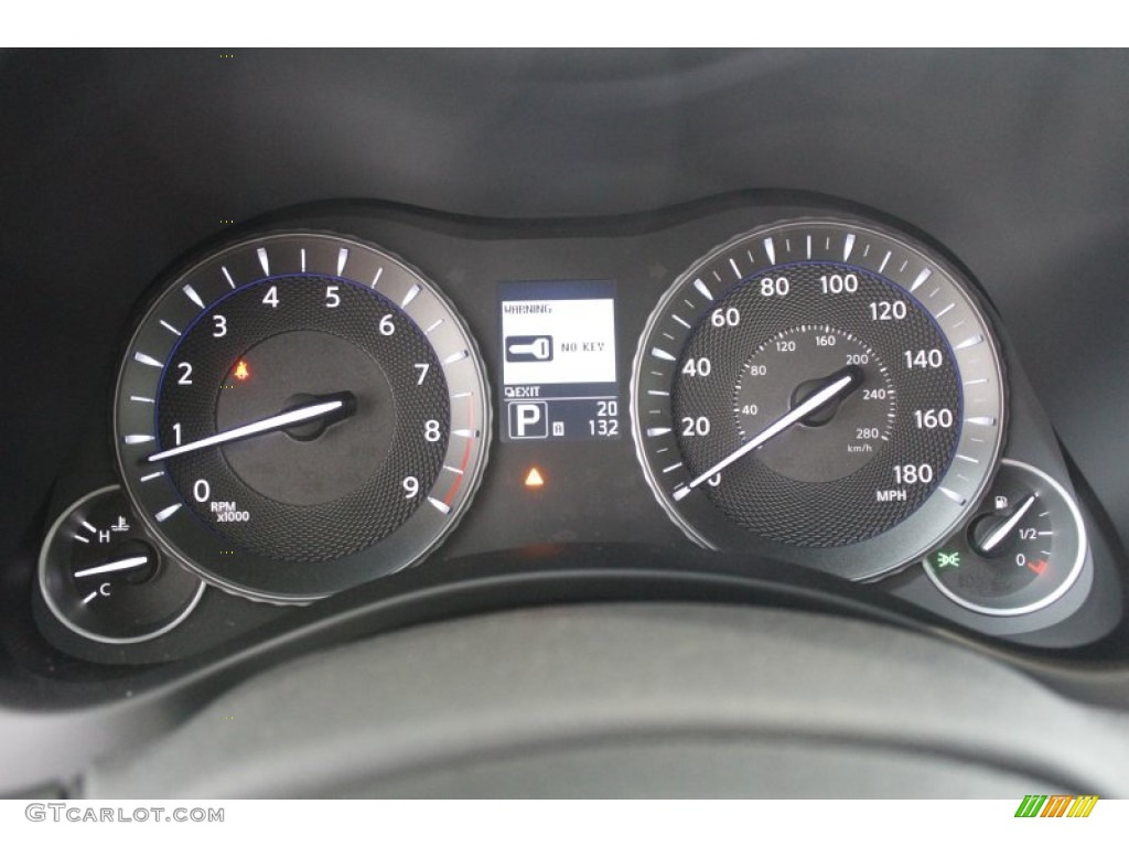 2013 Infiniti M 37 Sedan Gauges Photo #83418703