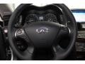 2013 Infiniti M Graphite Interior Steering Wheel Photo