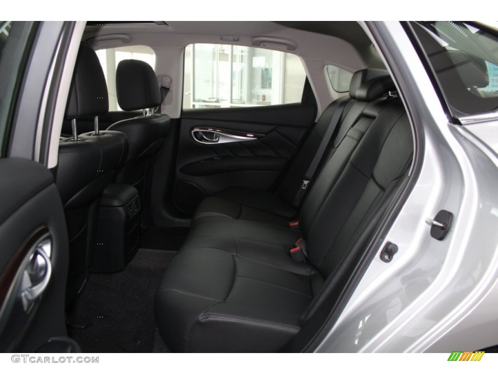 2013 Infiniti M 37 Sedan Rear Seat Photo #83418874