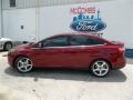 Ruby Red - Focus Titanium Sedan Photo No. 2